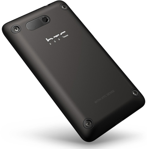 HTC HD mini вид сзади