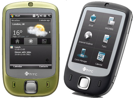 Конкурент iPhone от компании HTC - модель Touch