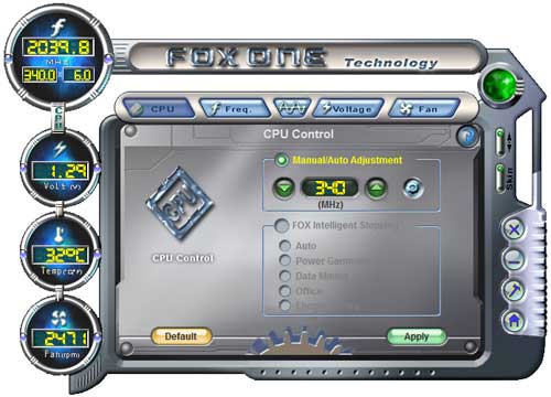 Fox One CPU Control