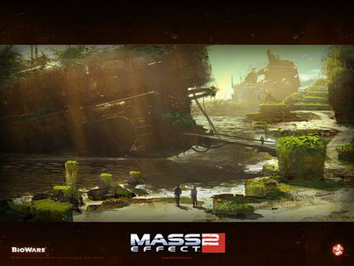 В Сети также появились первые арты к Mass Effect 2
