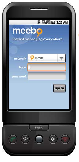 Meebo для Android