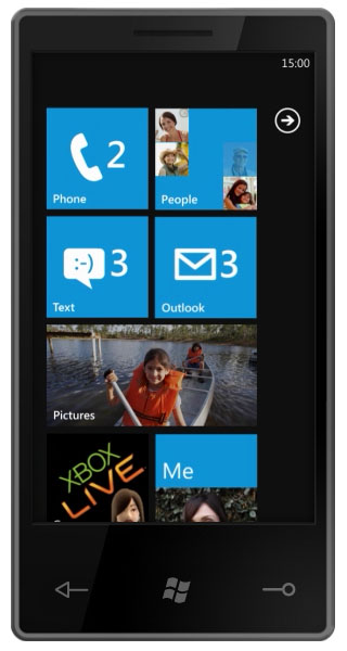 Windows Phone 7 - презентация (16 фото + видео)