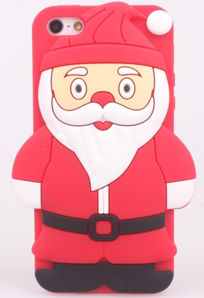 3D cute Christmas Santa Claus Case