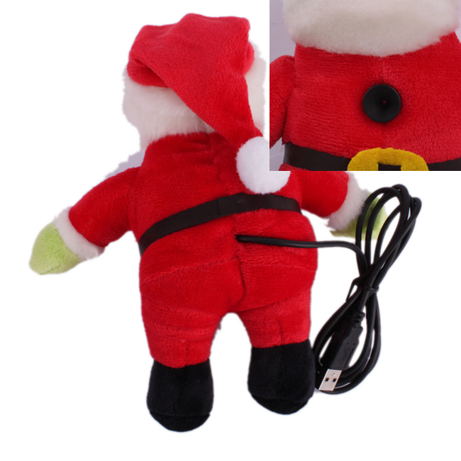 High Plush Santa Claus USB PC Webcam