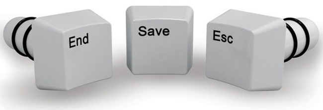 Клавишы END, SAVE и ESC