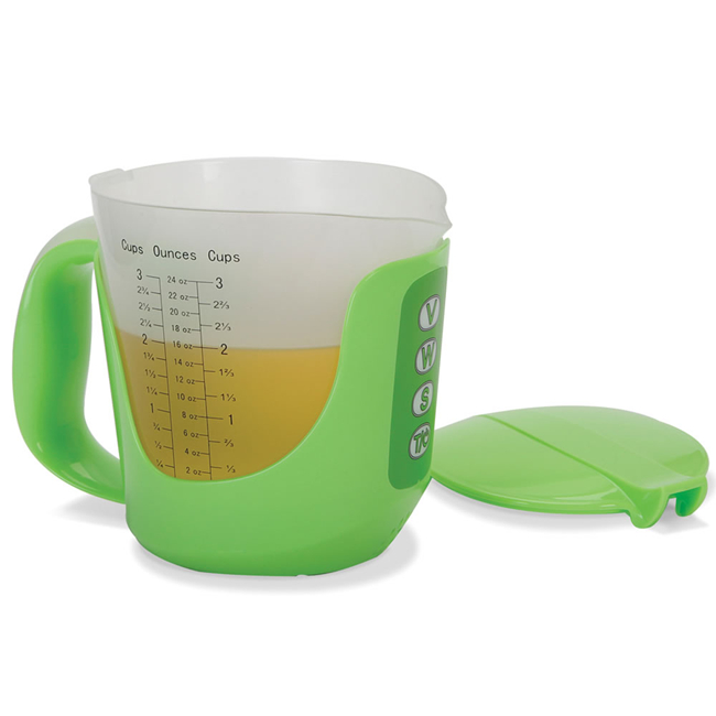 The Talking Measuring Cup