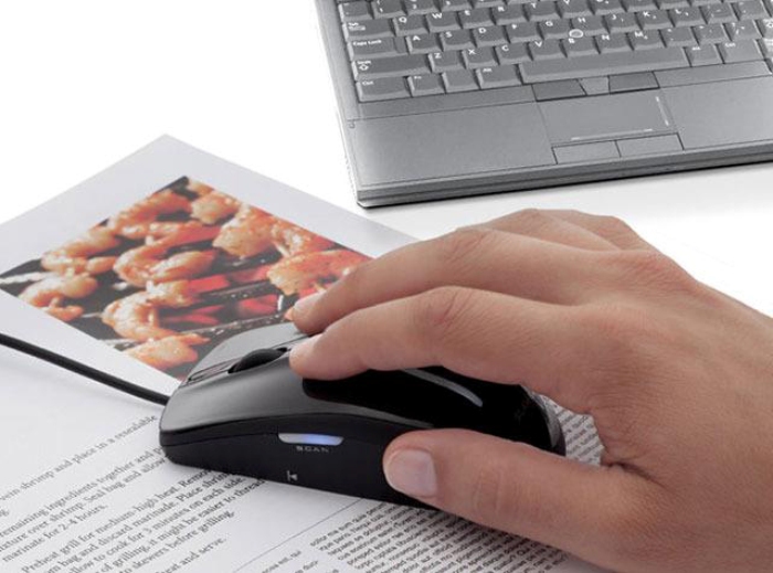 Brookstone Scanner Mouse