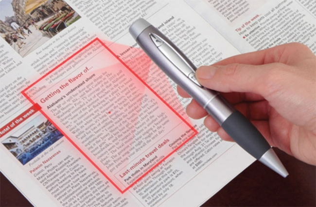 Pen Sized Scanner