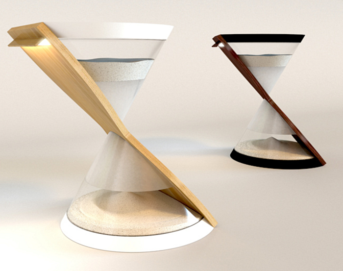 Hourglass Lamp