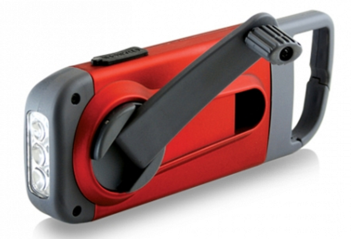 Eton Red Cross Clipray Clip-On Flashlight and Smartphone Charger