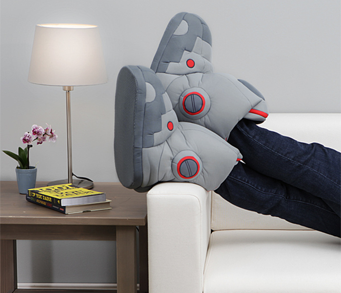 Giant Robot Slippers with Sound