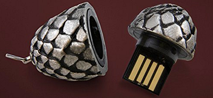 Game of Thrones Dragon Egg USB Flash Drive.