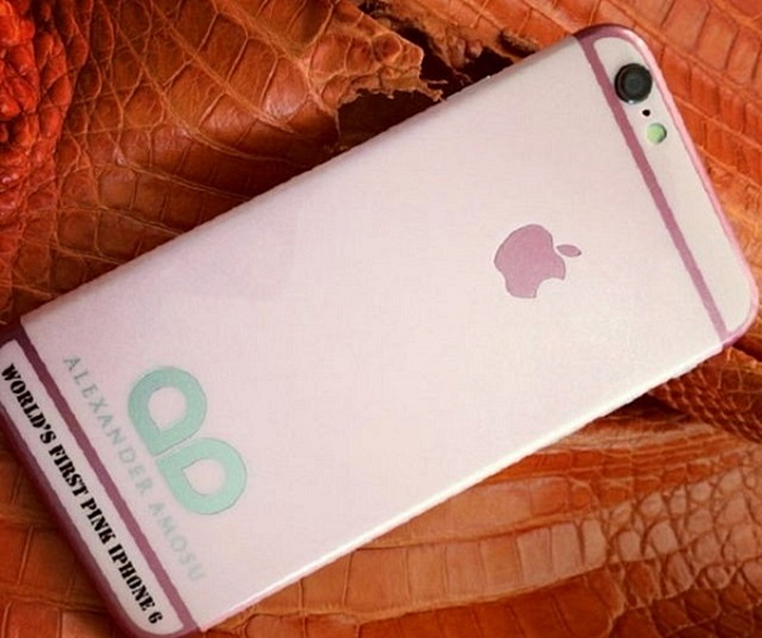 World's First Pink Apple iPhone 6