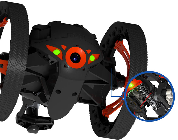 Parrot Jumping Sumo и Rolling Spider
