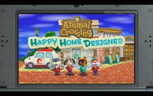 E3 2015 Animal Crossing Happy Home Designer