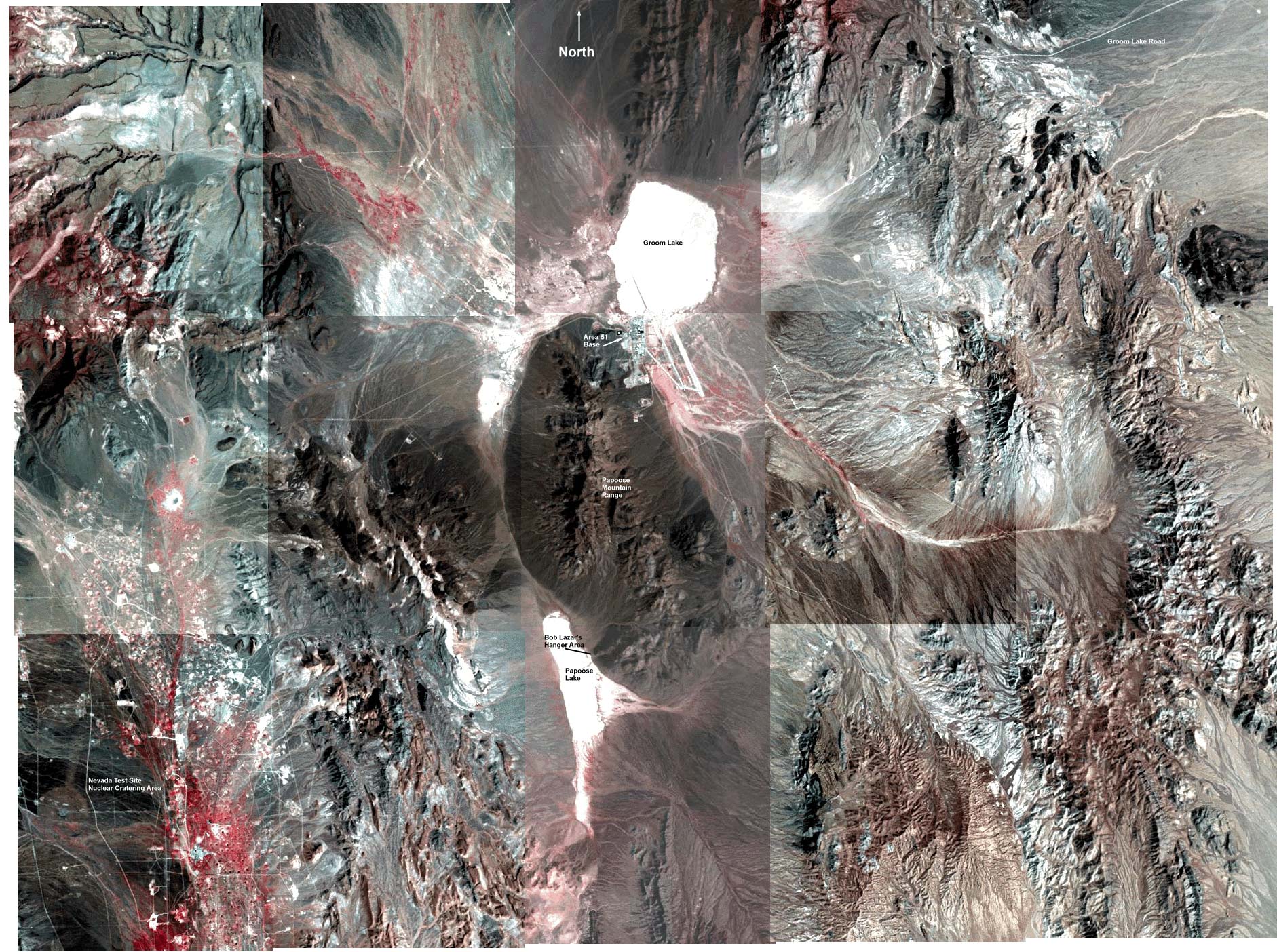 Area-51 фото со спутника
