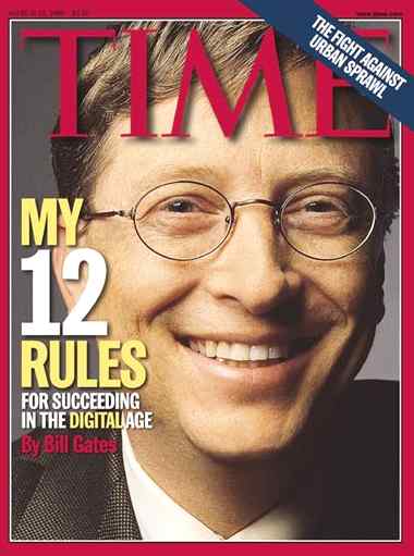 Билл Гейтс на обложке журнала Time