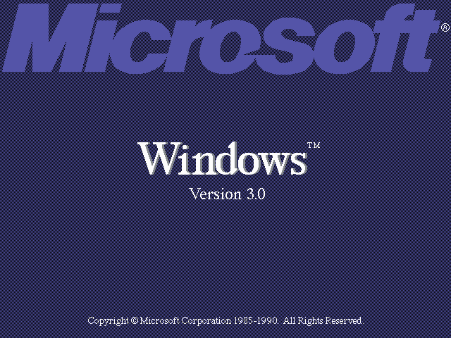 Windows 3.0 - первая попытка