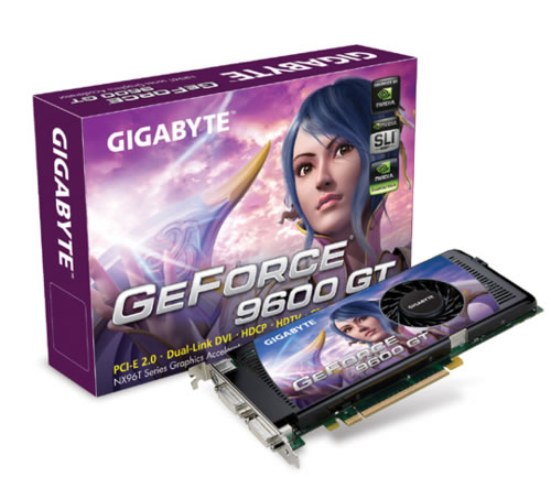 GIGABYTE GV-NX96T512H-B GeForce 9600 GT 